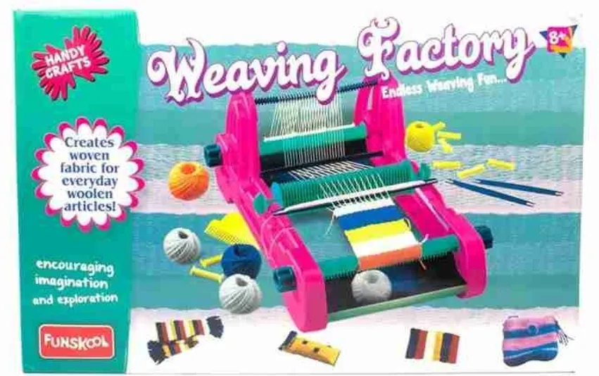 Funskool Weaving Factory Multicolour
